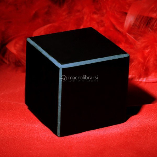 Cubo di Shungite lucida di Shungite International 