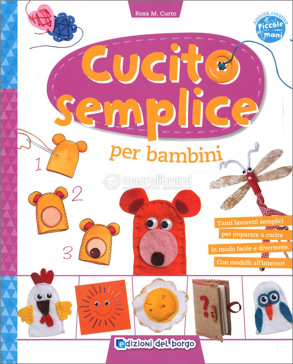 Cucito Semplice per Bambini — Libro di Rosa Maria Curto