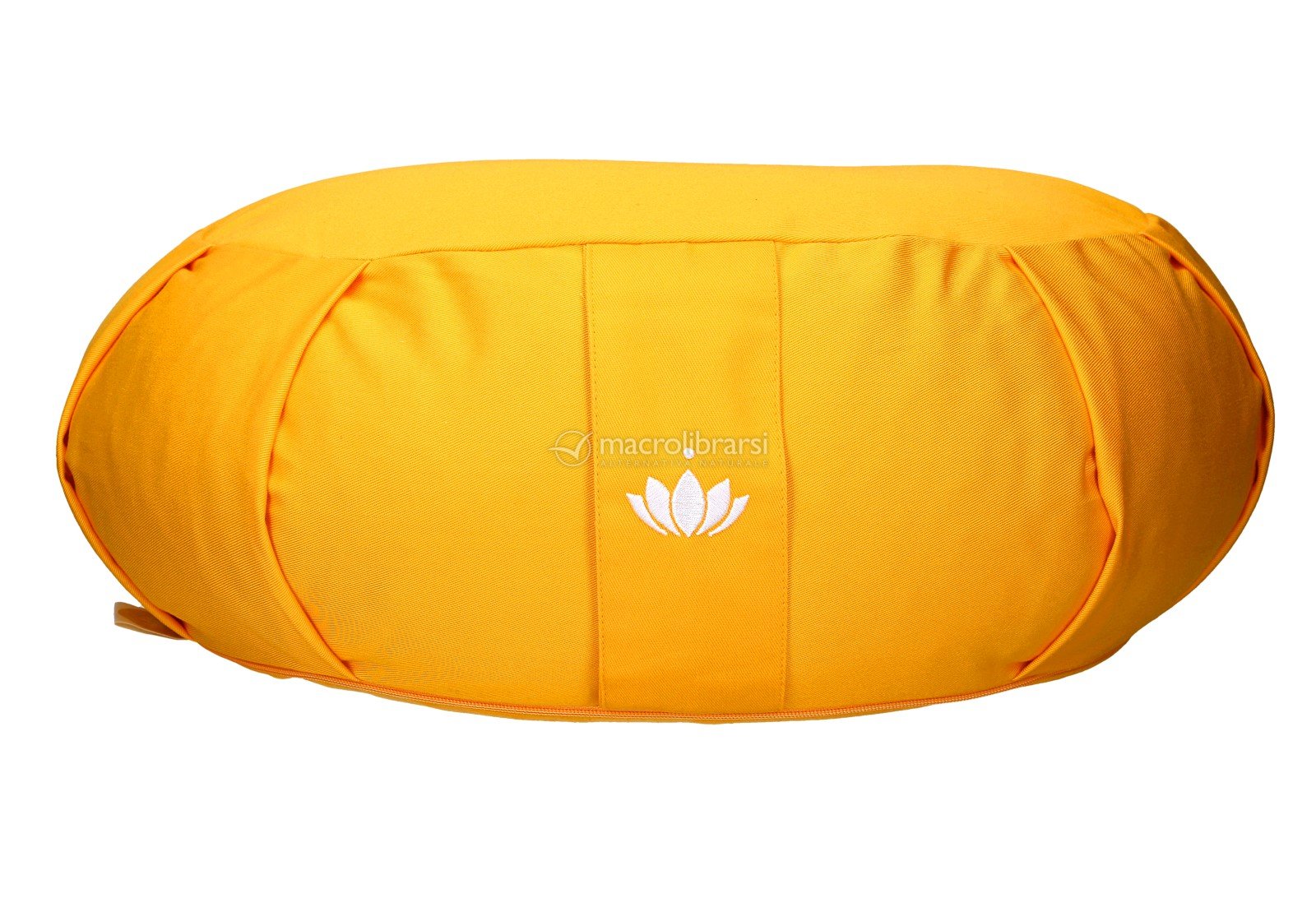 Yoga Studio ZAF/CRES/Saffron/Lot/YS, Meditazione Cuscino Mezzaluna Zafu Grano Saraceno-Foglia di Loto-Zafferano Unisex-Adulto, Standard