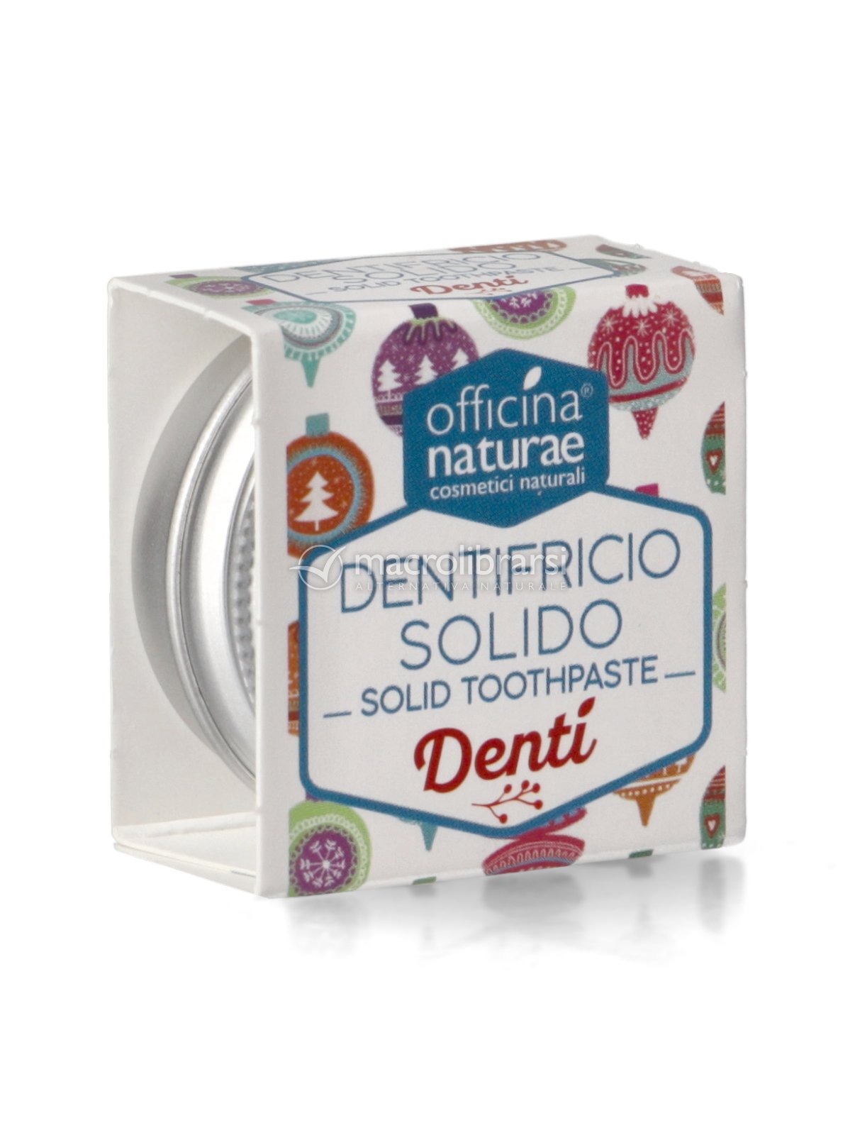 Dentifricio Solido da Viaggio alla Menta di Officina Naturae - Cosmesi 