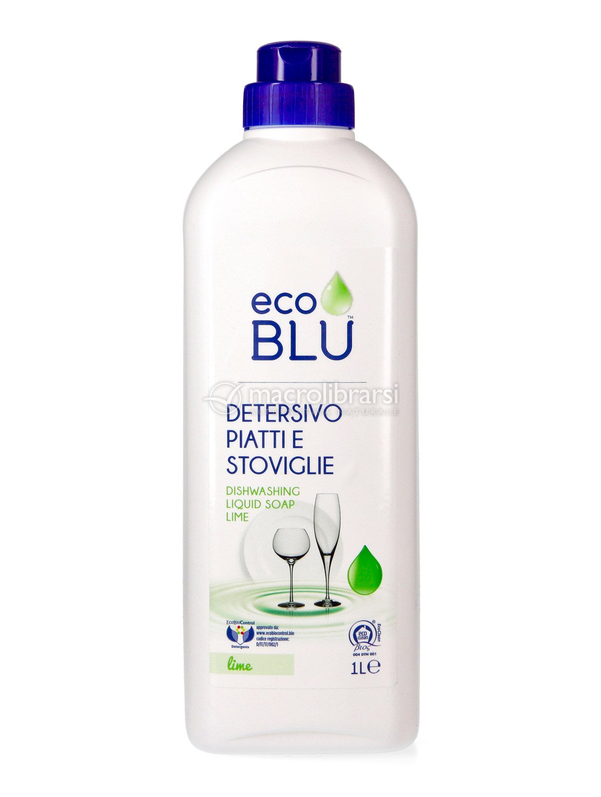 Detersivo Piatti e Stoviglie Eco Blu - Lime di Eco Blu 