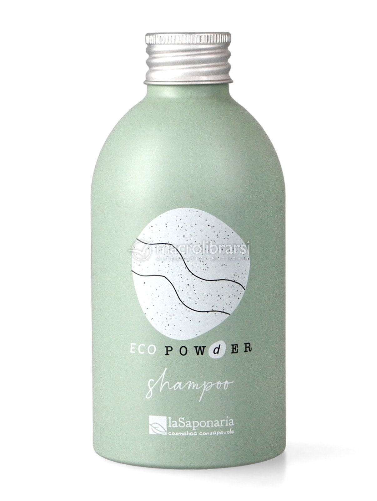 Dispenser Refill Eco-Shampoo in Alluminio di La Saponaria 