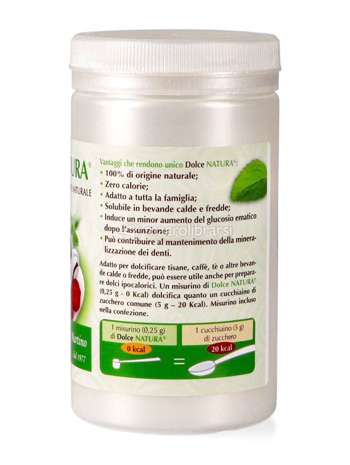 Dolce Natura Dolcificante in polvere Zero Calorie di Dr