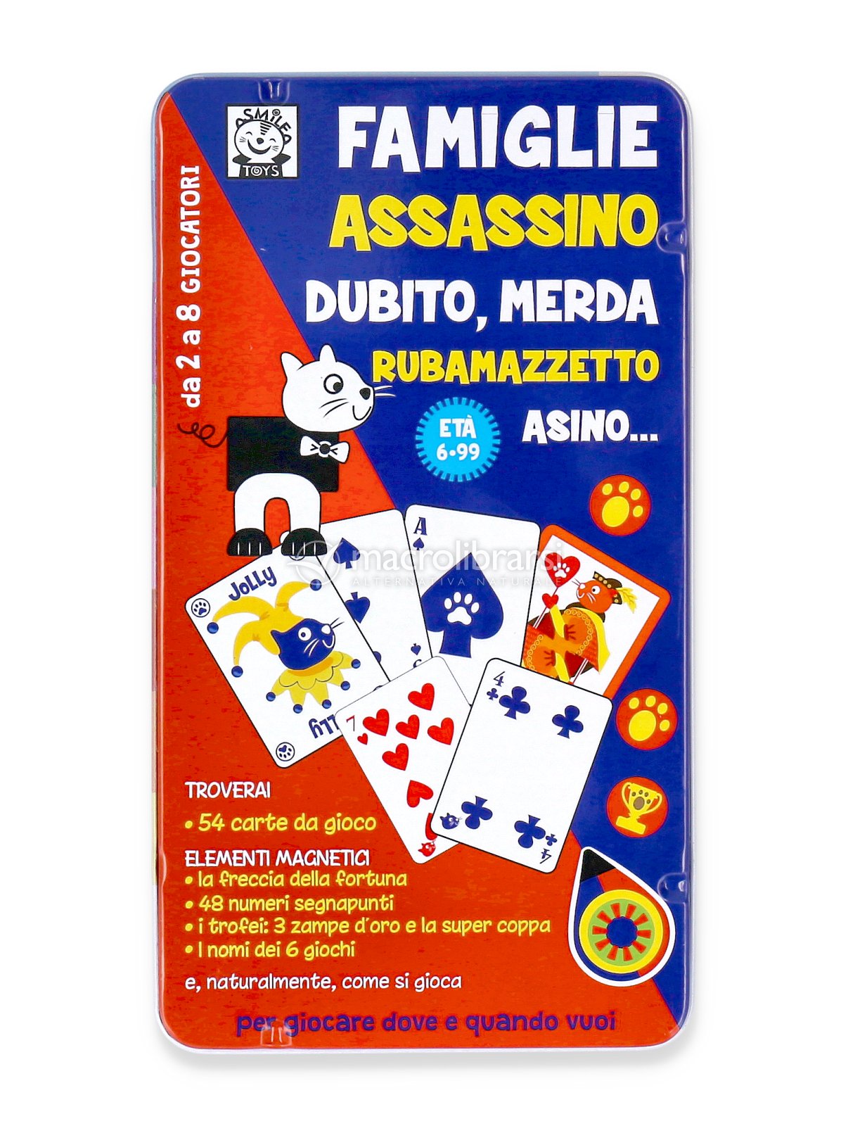 Famiglie, Assassino, Dubito, Bestia, Rubamazzetto, Asino di Del Baldo 