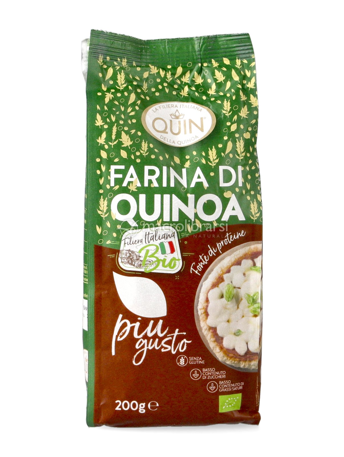 Sapore di Sole Farine de Quinoa Bio - Sans Gluten, 350 g - Piccantino