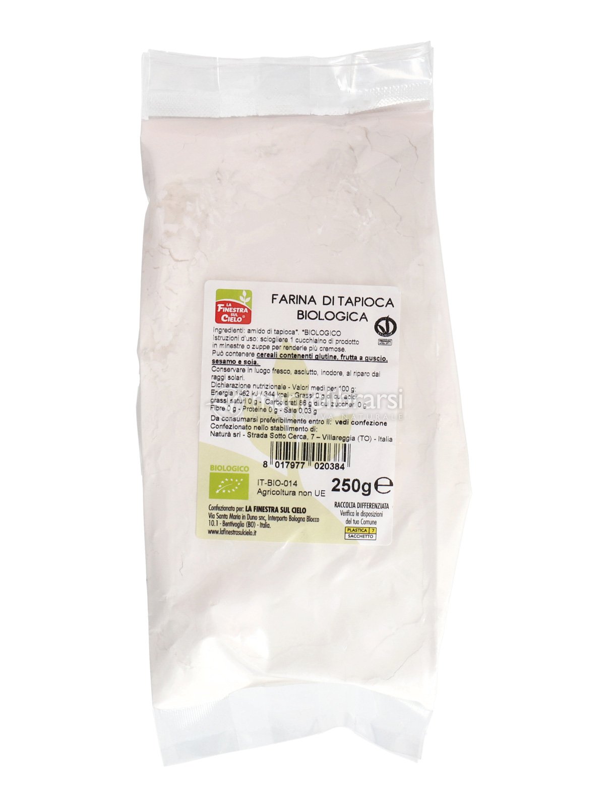 Finestra Sul Cielo farine de tapioca 250g