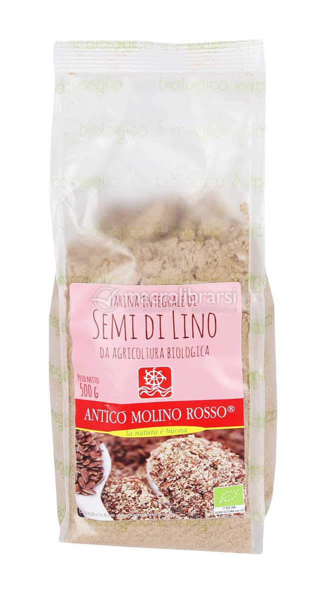 Farina Di Semi Di Lino Baule Volante - Alimento Naturale Per Ricette Salutari - Foto 4