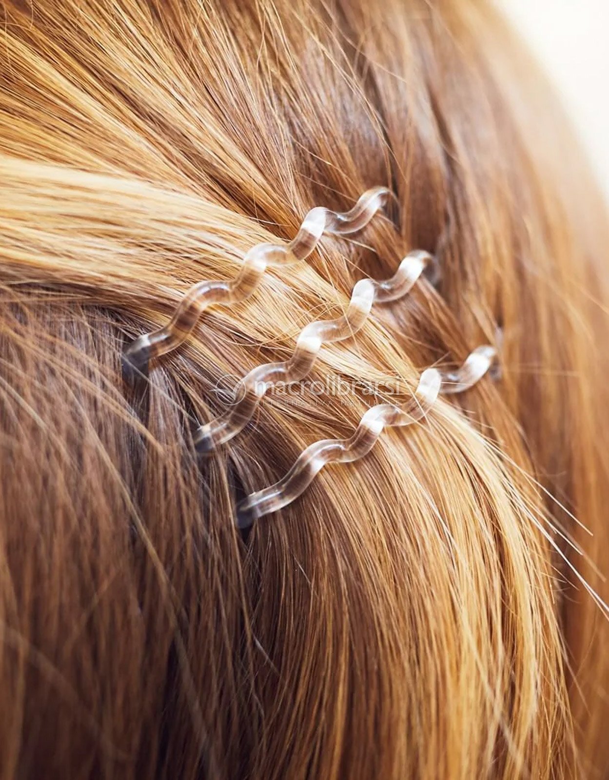 Retine Per Capelli Marroni - 25 Pezzi - Invisibili, Elastiche Fino A 50cm - Per Lavoro E Danza - Foto 6