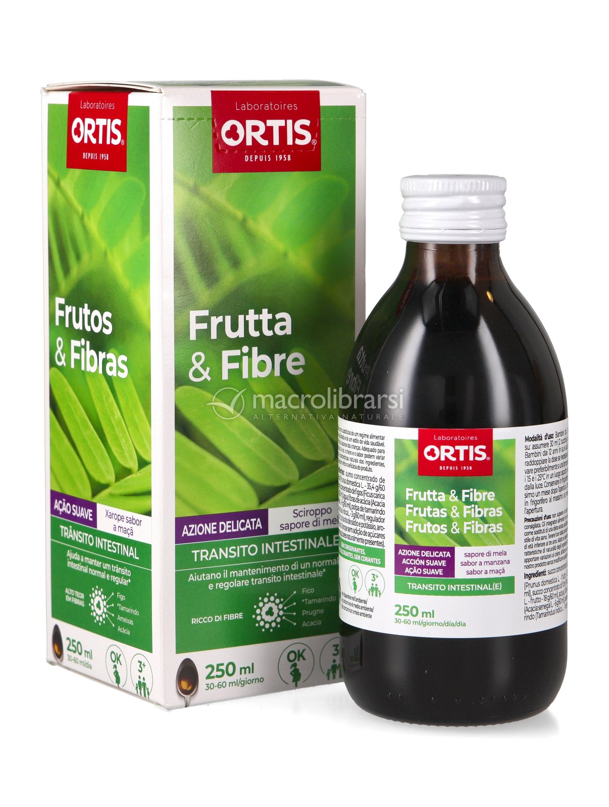 Frutta e Fibre - Kids - Sciroppo di Ortis 