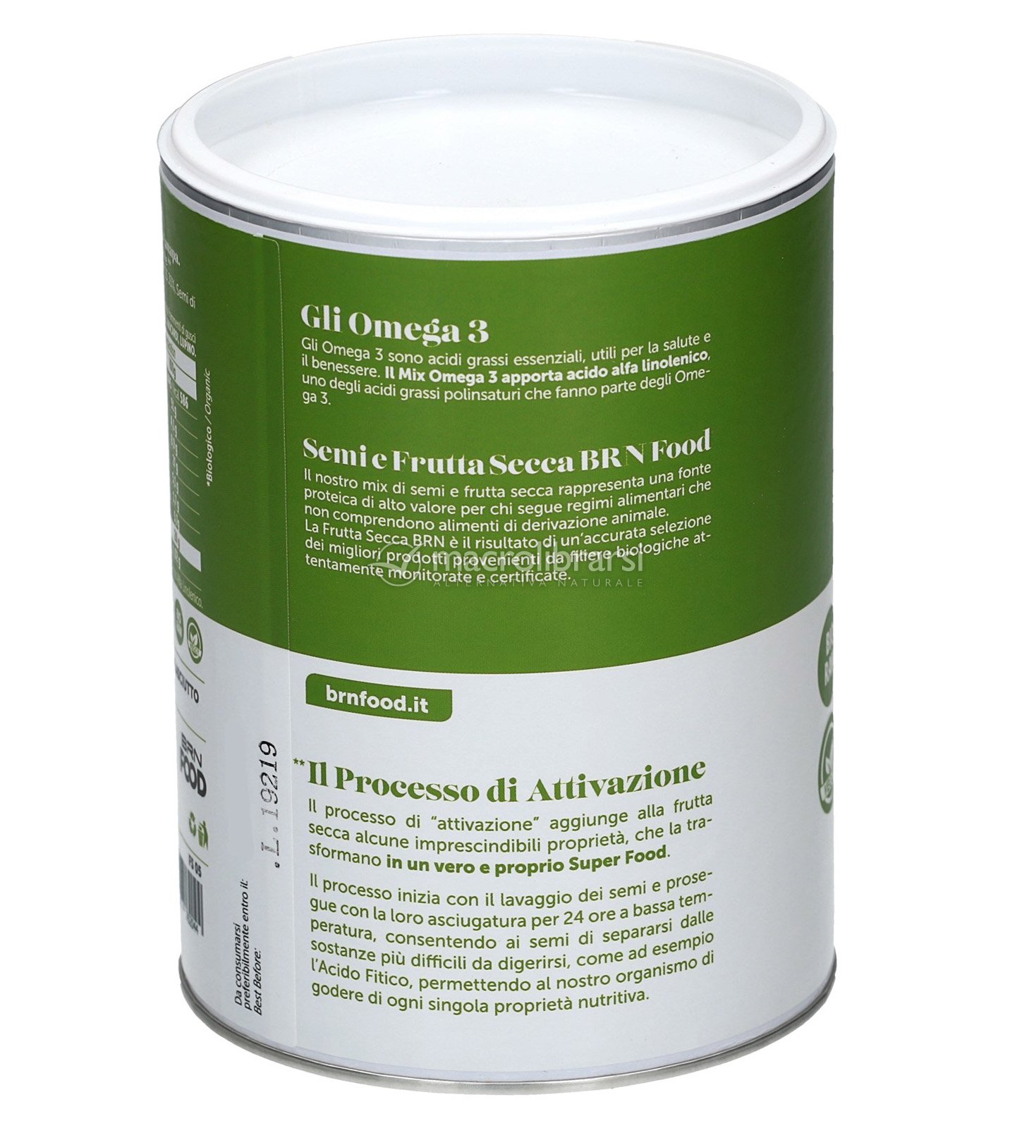 Semi e Frutta Secca - Mix Omega 3 di Buon Food - Macrolibrarsi.it