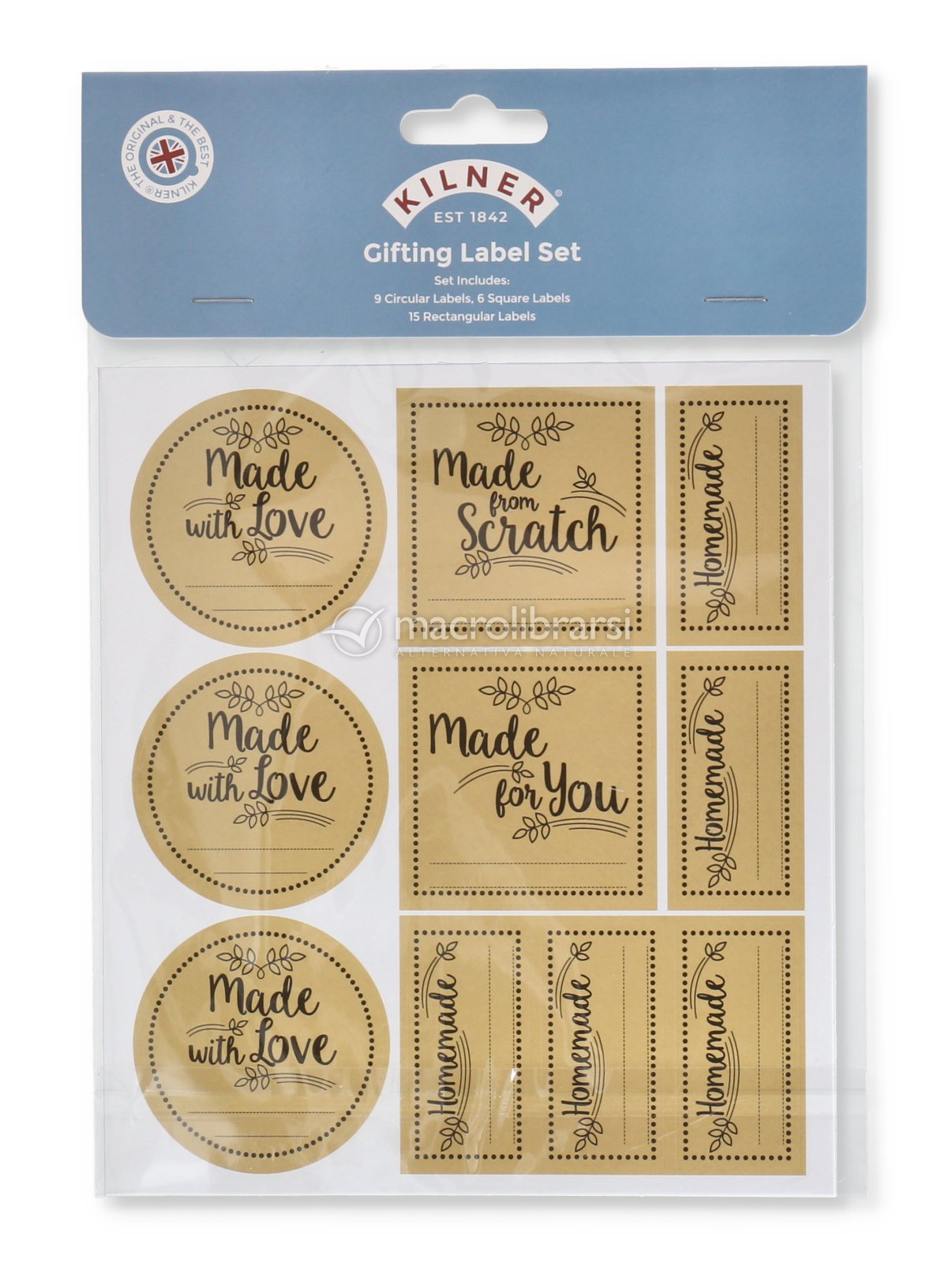 Gifting Label Set - Etichette per Vasetti di Marmellata — Cancelleria