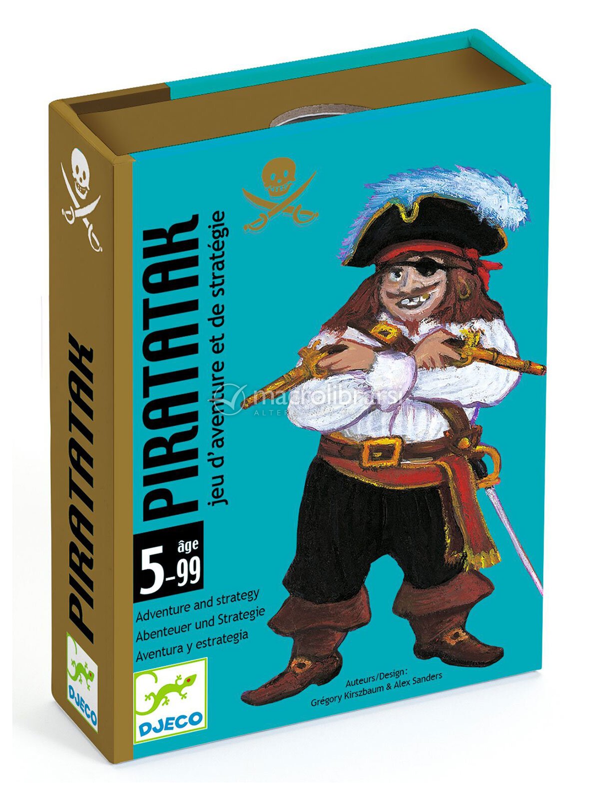 Gioco di Carte Piratatak di Djeco 