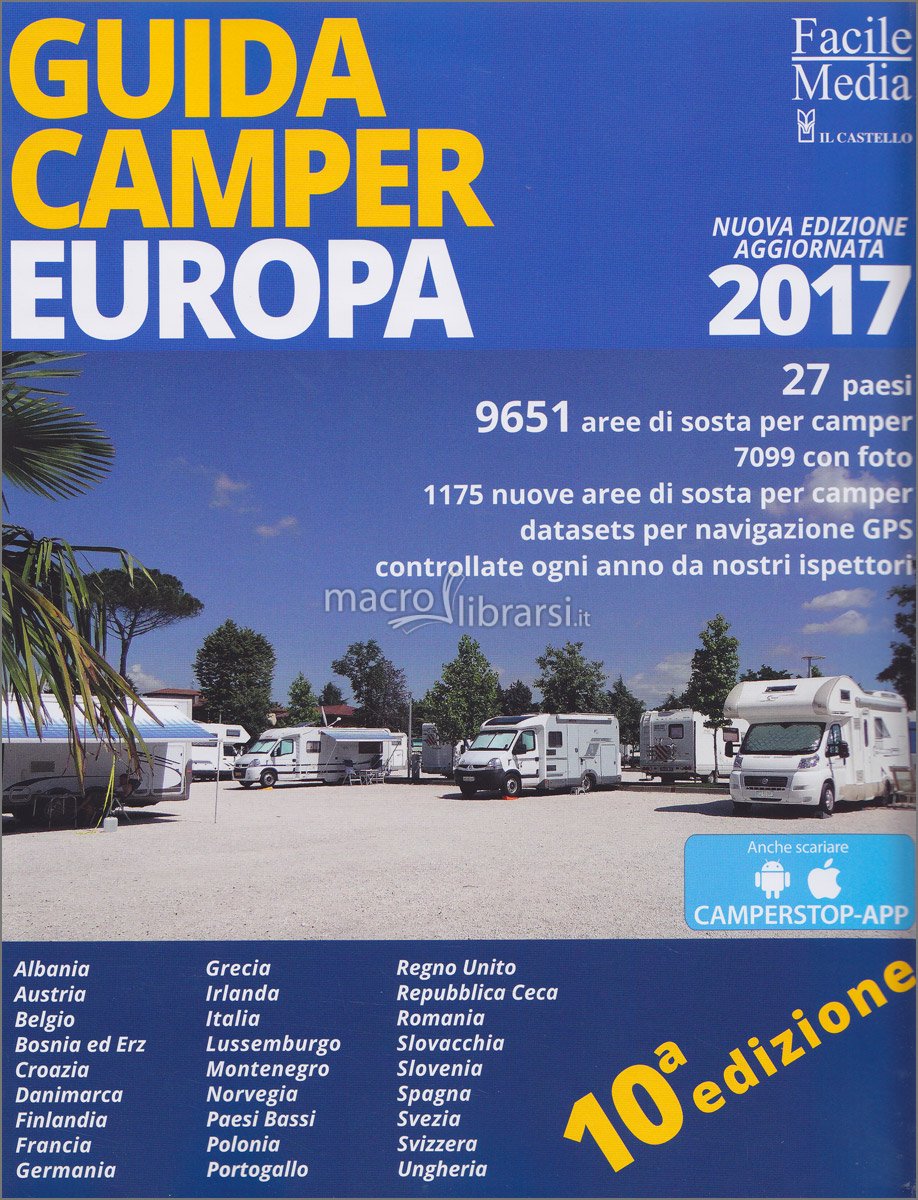 Guida Aree Sosta Camper Europa