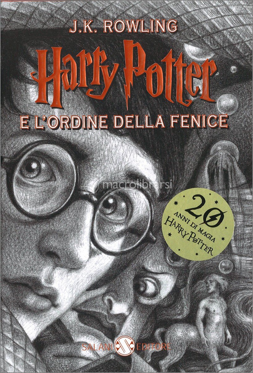 Harry Potter L Ordine Della Fenice Libro