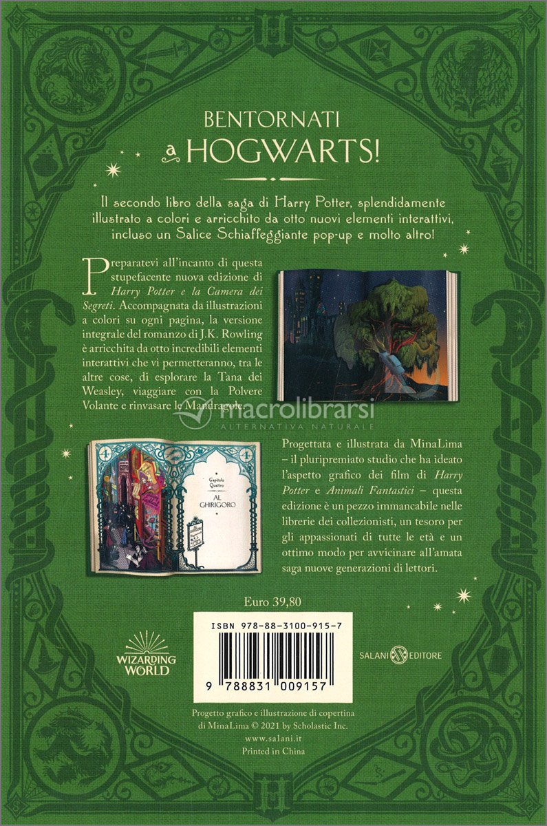 Harry Potter e la Camera dei Segreti — Libro di J.K. Rowling