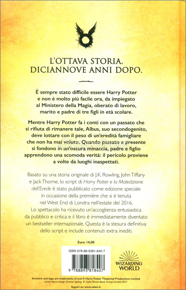 Harry Potter e la Maledizione dell'Erede — Libro di J.K. Rowling Harry Potter e la Maledizione dell'Erede — Libro di J.K. Rowling