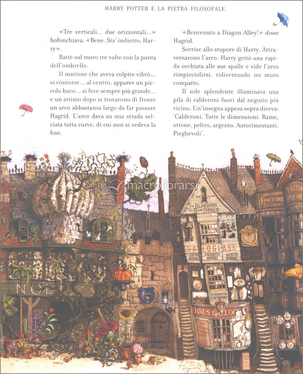 Harry Potter E La Pietra Filosofale Libro