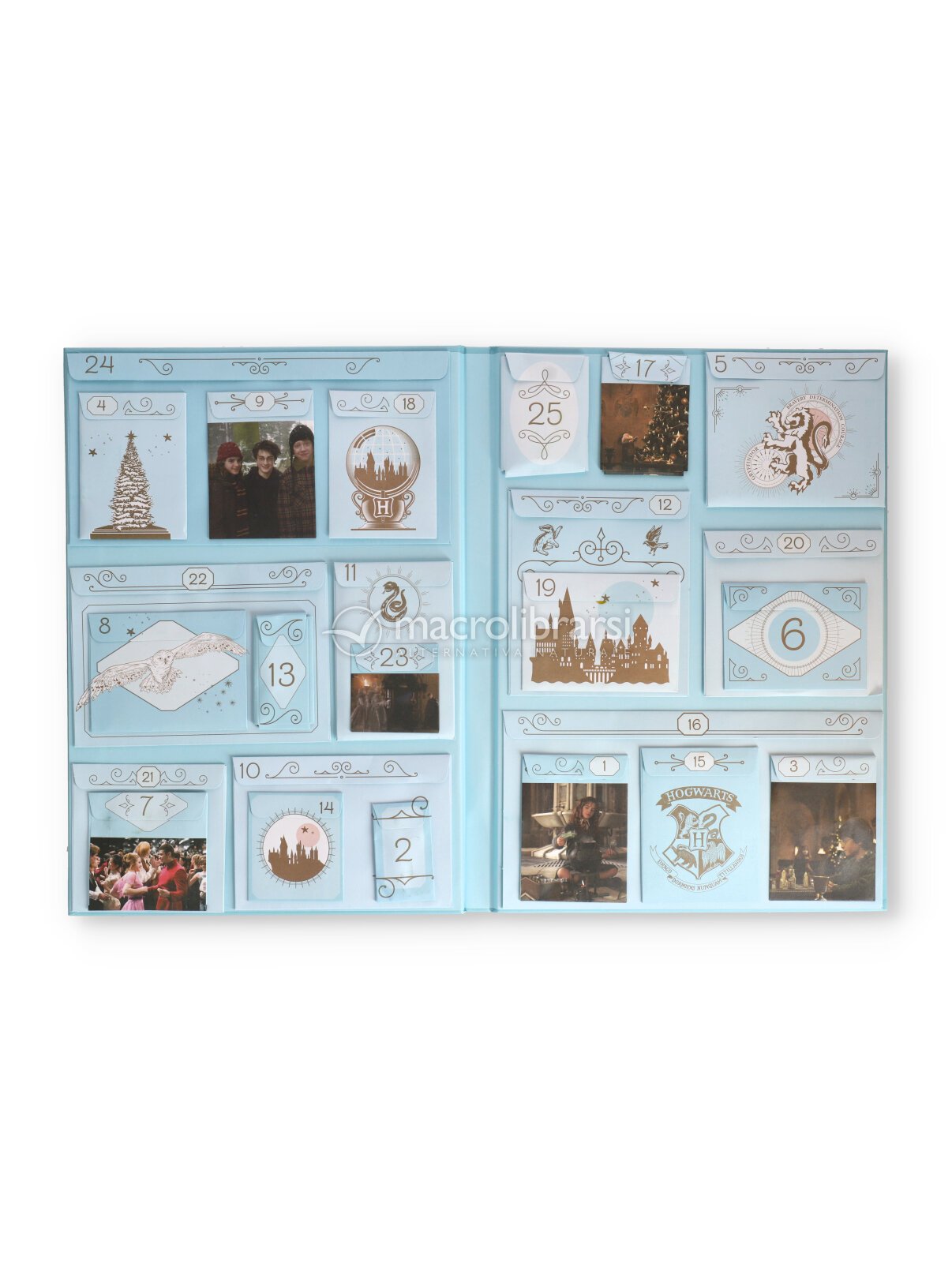 Calendario Dell'Avvento Wizarding World Harry Potter – 12 Paia Di Calzini A Tema, Regalo Uomo E Donna, Taglie 35-40 E 40-45