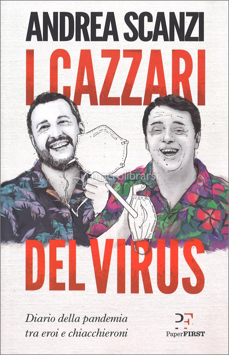 I Cazzari del Virus — Libro di Andrea Scanzi