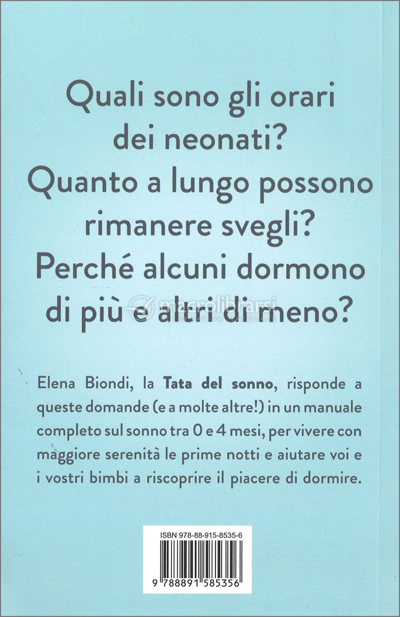 I Consigli della Tata del Sonno — Libro di Elena Biondi