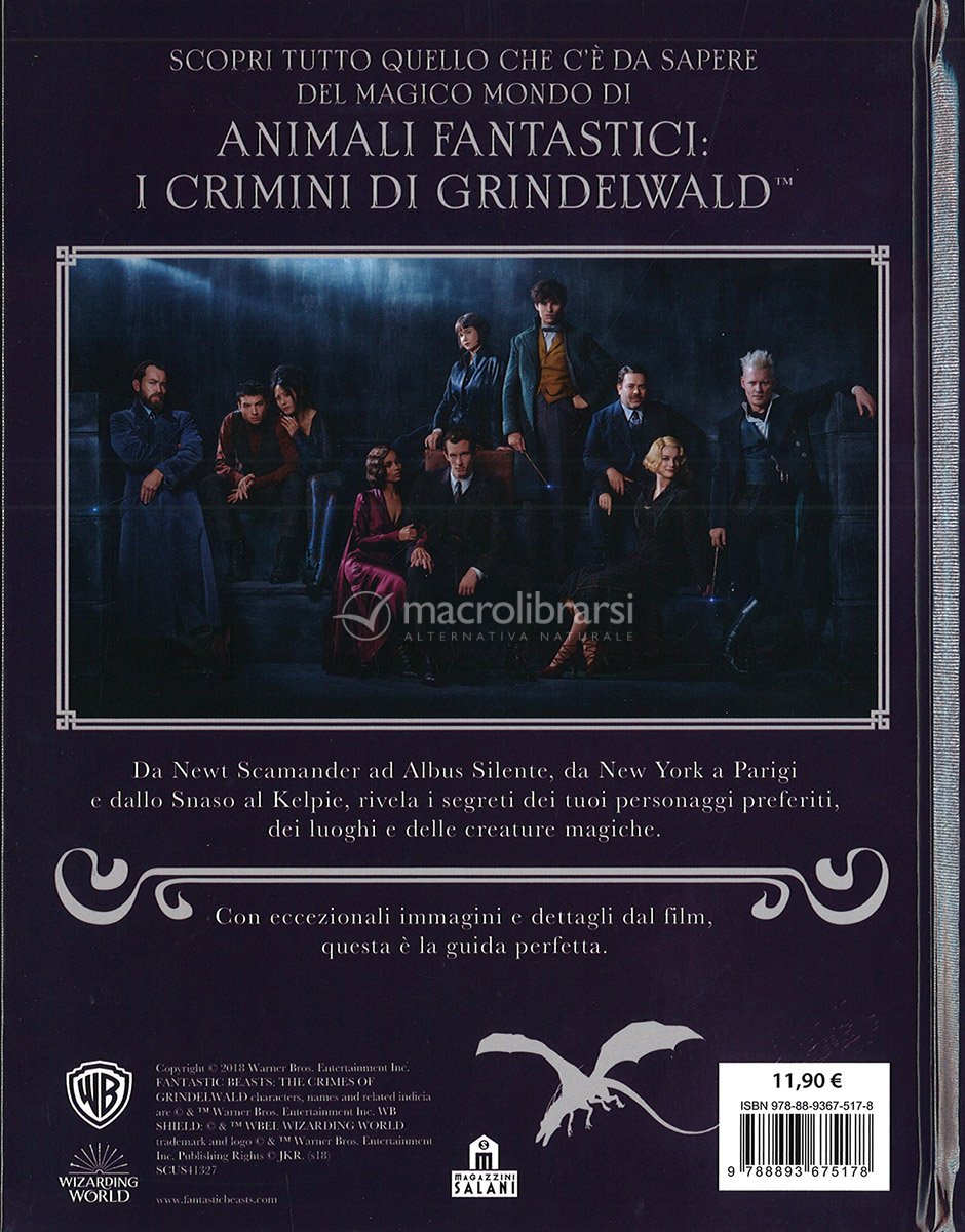 Animali Fantastici I Crimini Di Grindelwald Libri