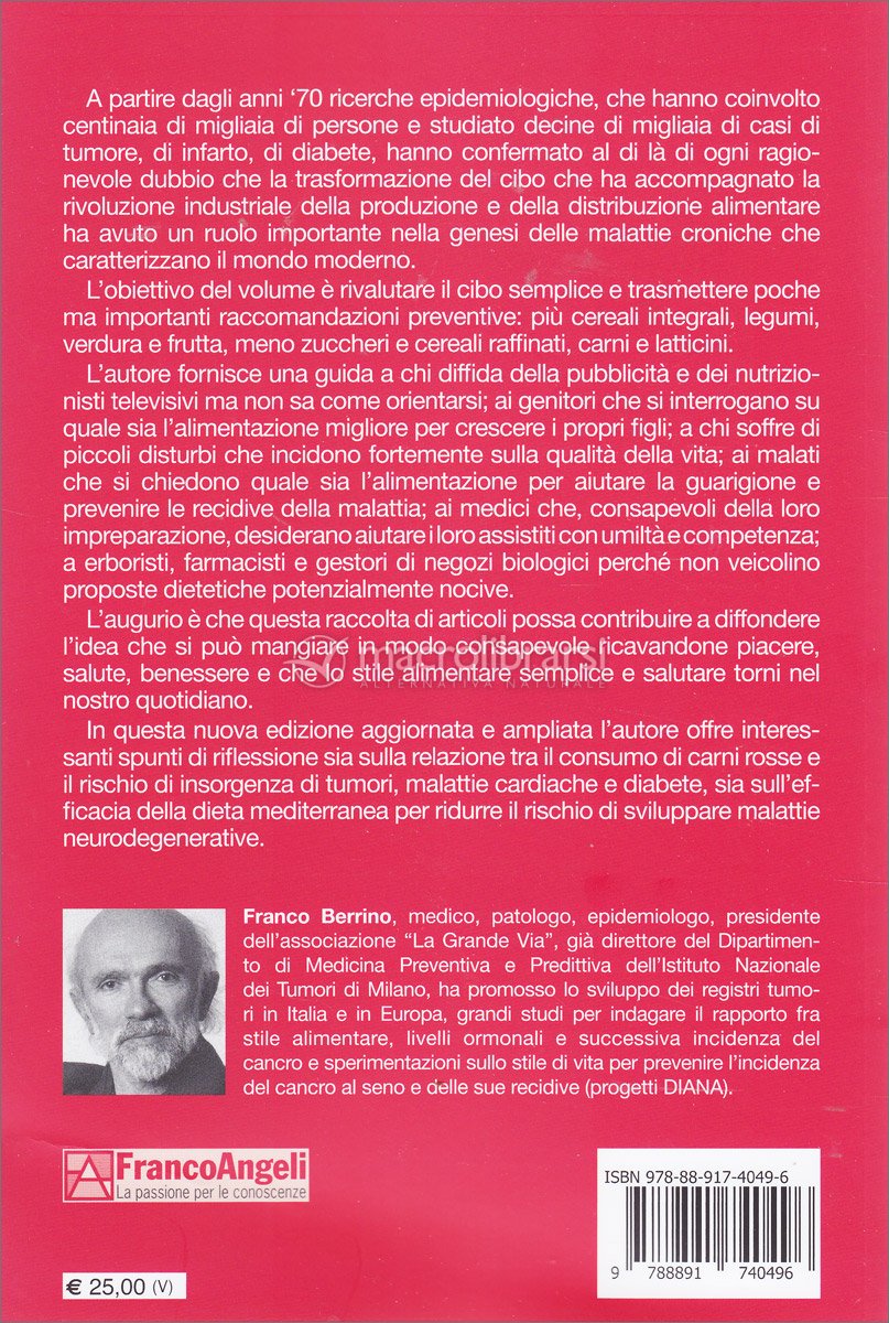 Il Cibo dell'Uomo — Libro di Franco Berrino