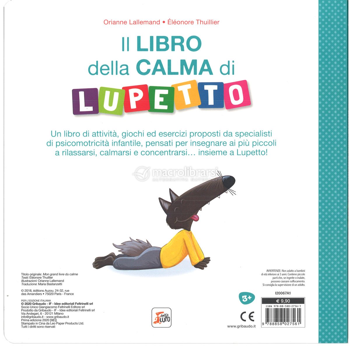 Il Libro della Calma di Lupetto — Libro di Orianne Lallemand