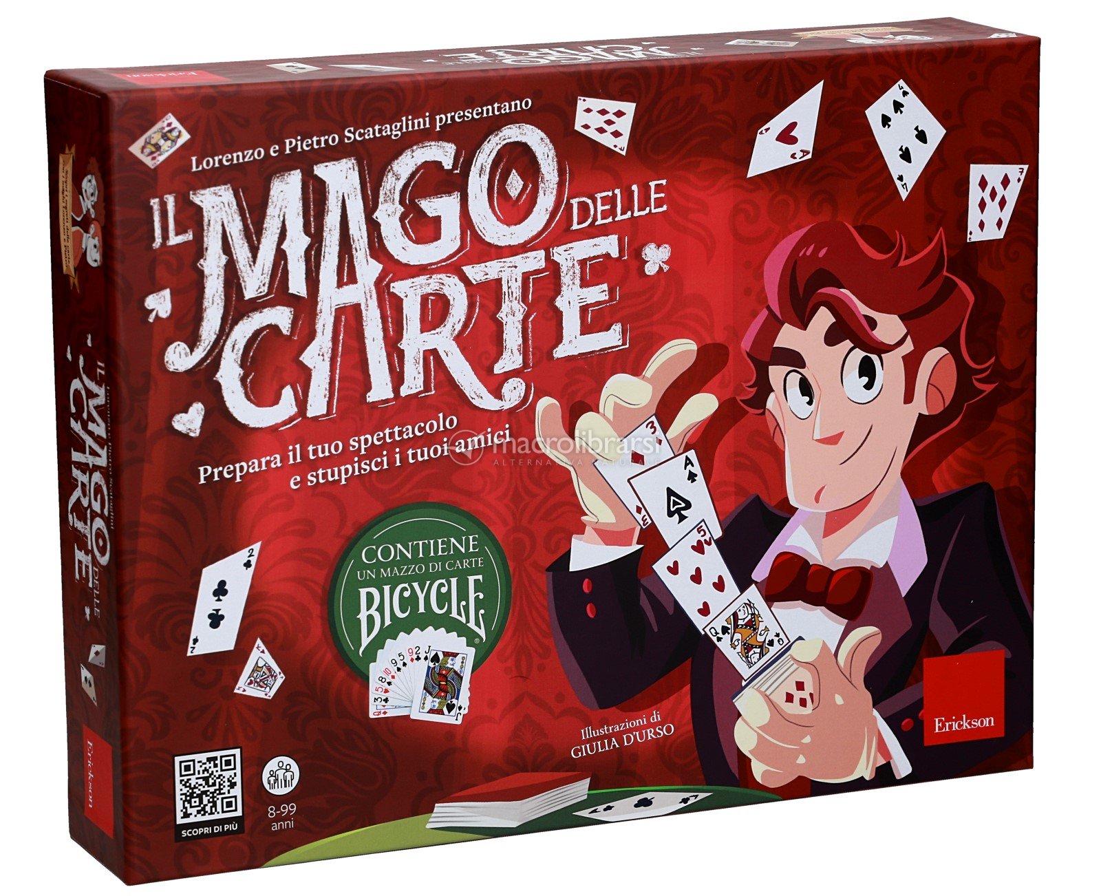 Il Mago delle Carte Gioco di Magia di Erickson Macrolibrarsi.it