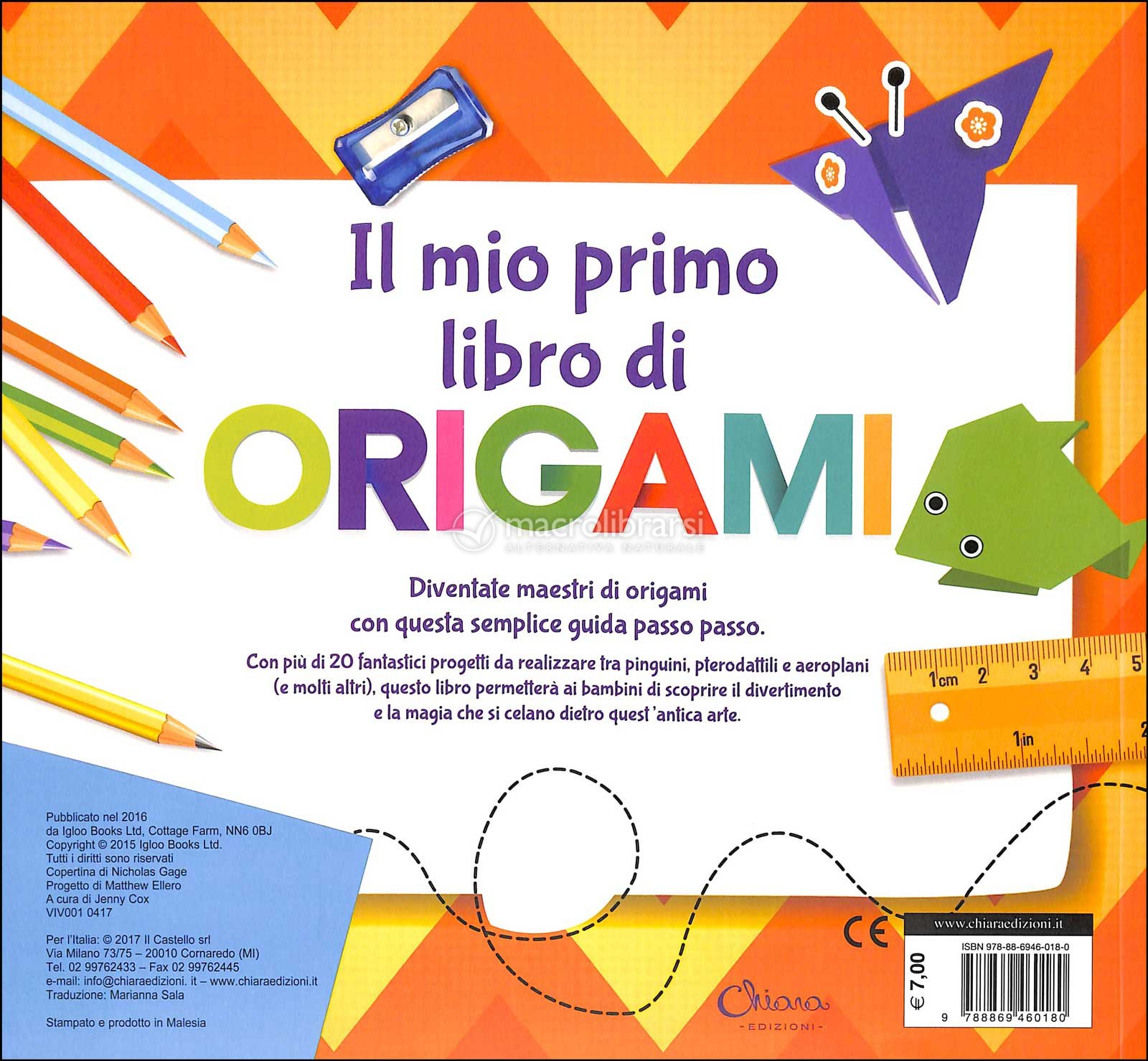 Il Mio Primo Libro di Origami — Libro