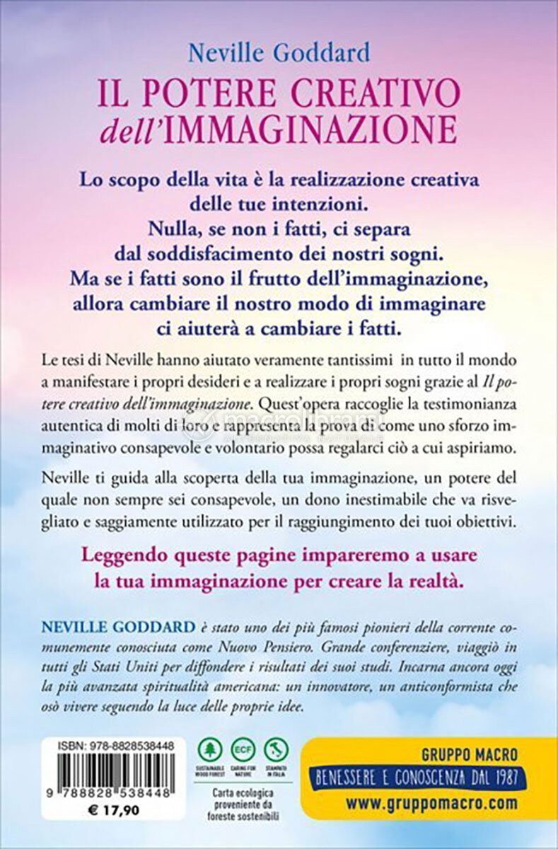 Il Potere Creativo dell'immaginazione — Libro di Neville Goddard