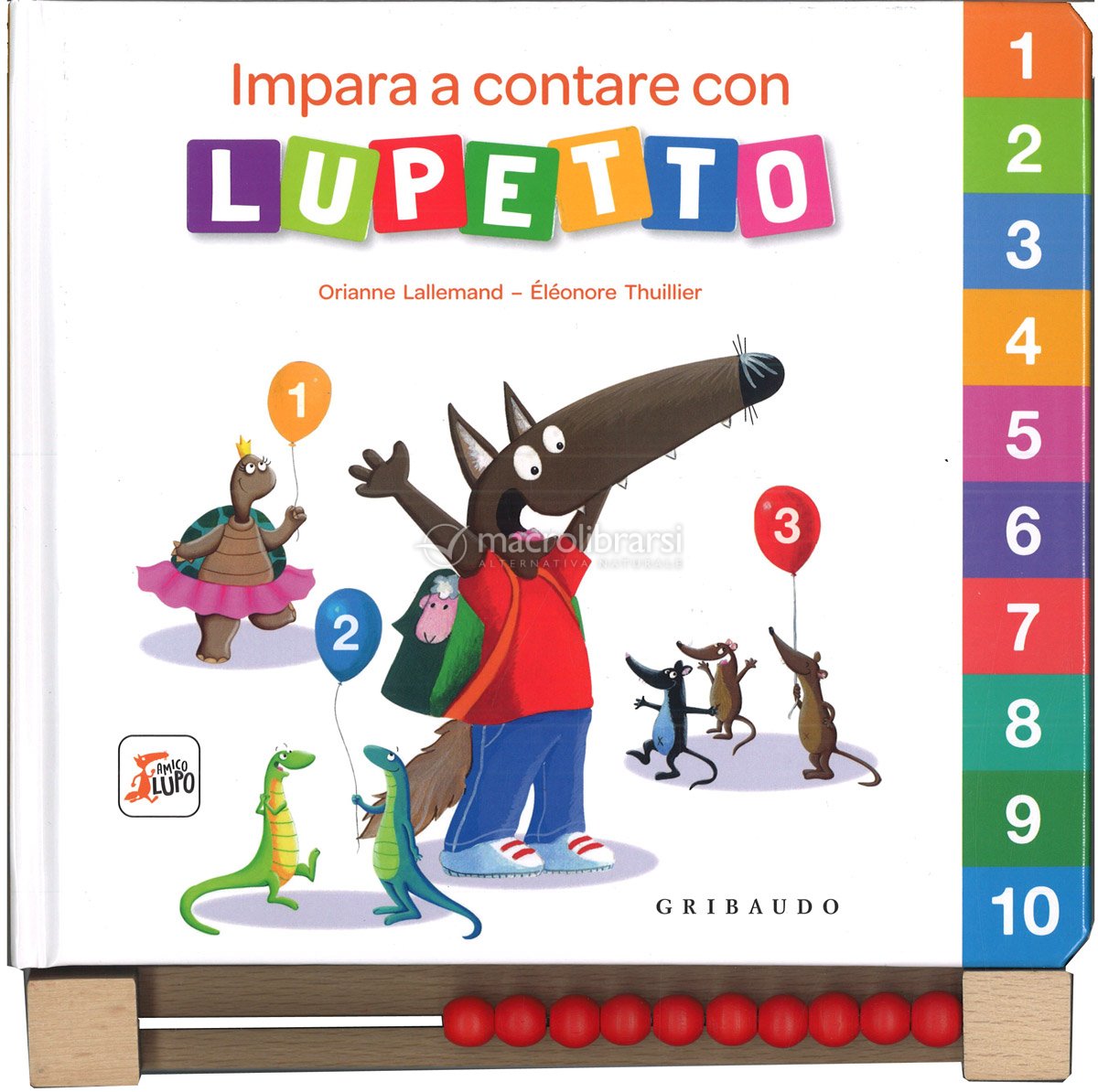 Impara a Contare con Lupetto — Libro di Orianne Lallemand