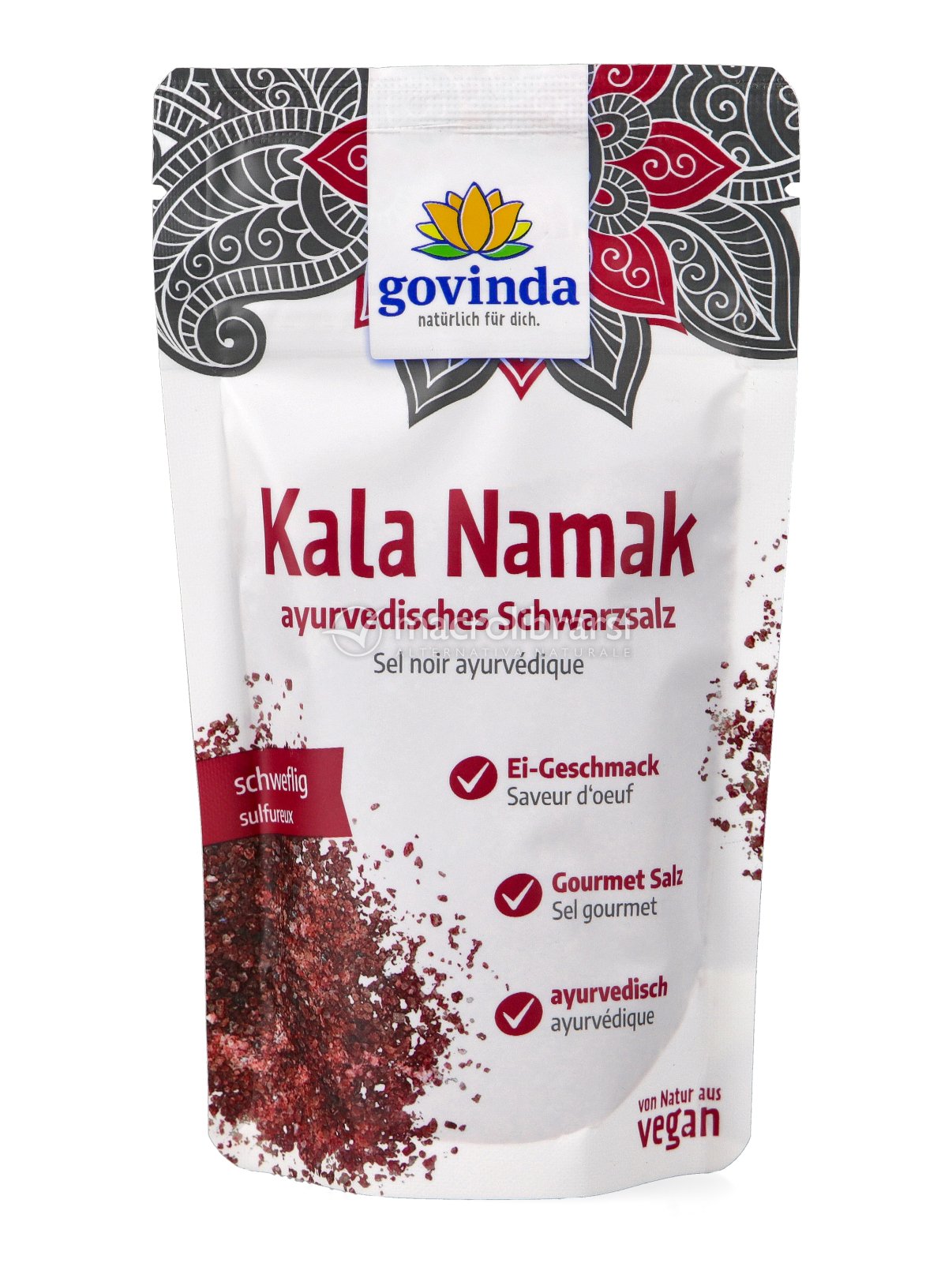 Kala Namak - Sale Nero Ayurvedico di Govinda - Sat Nam 