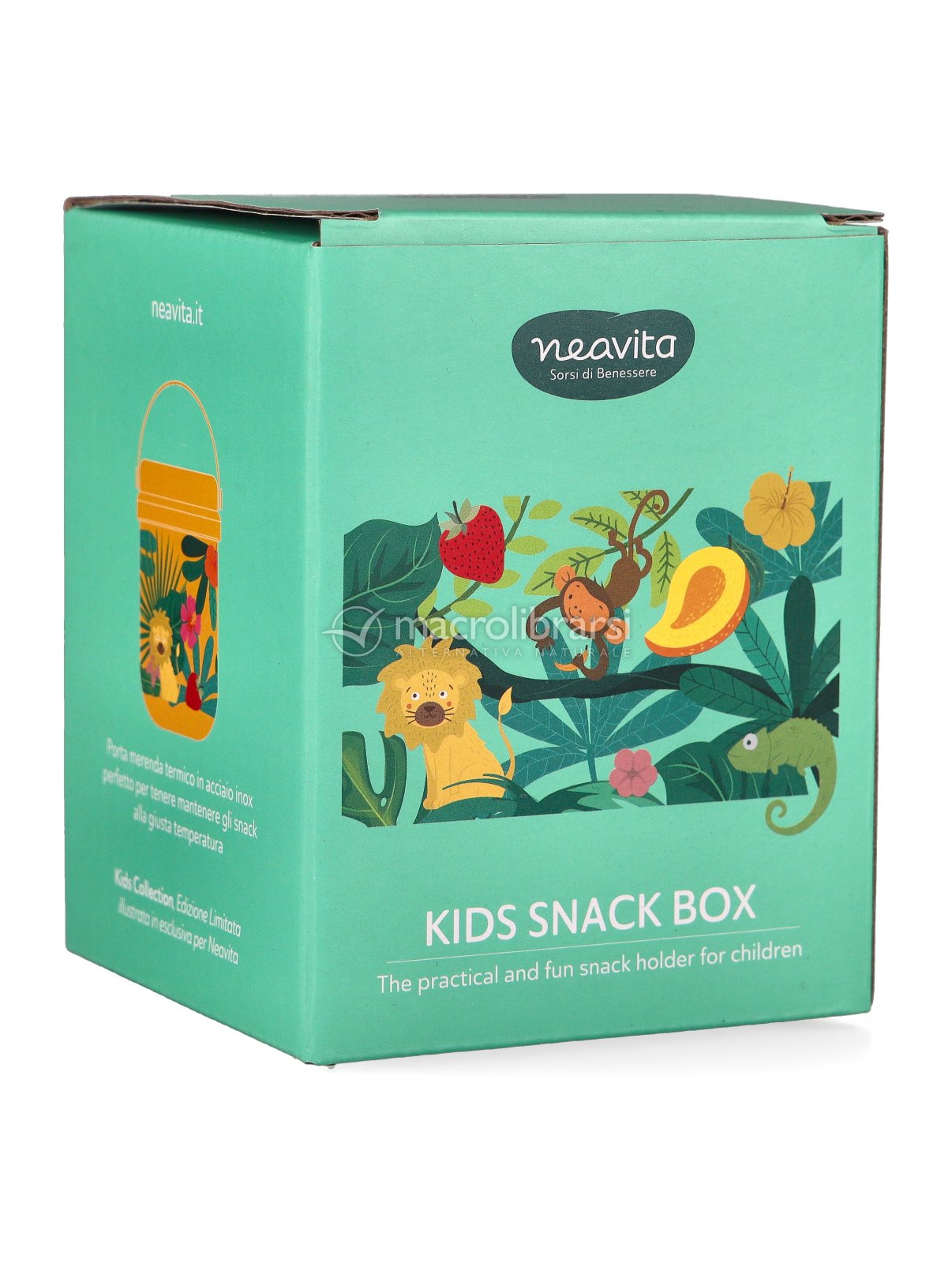 3 Contenitori Per Snack Bimbi In Acciaio Inox 304 – 180 Ml, A Prova Di Perdite, Rosa/Arancio/Azzurro