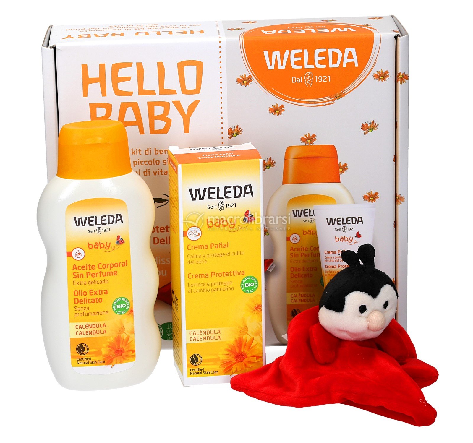 Detergente delicato per bambini hello baby