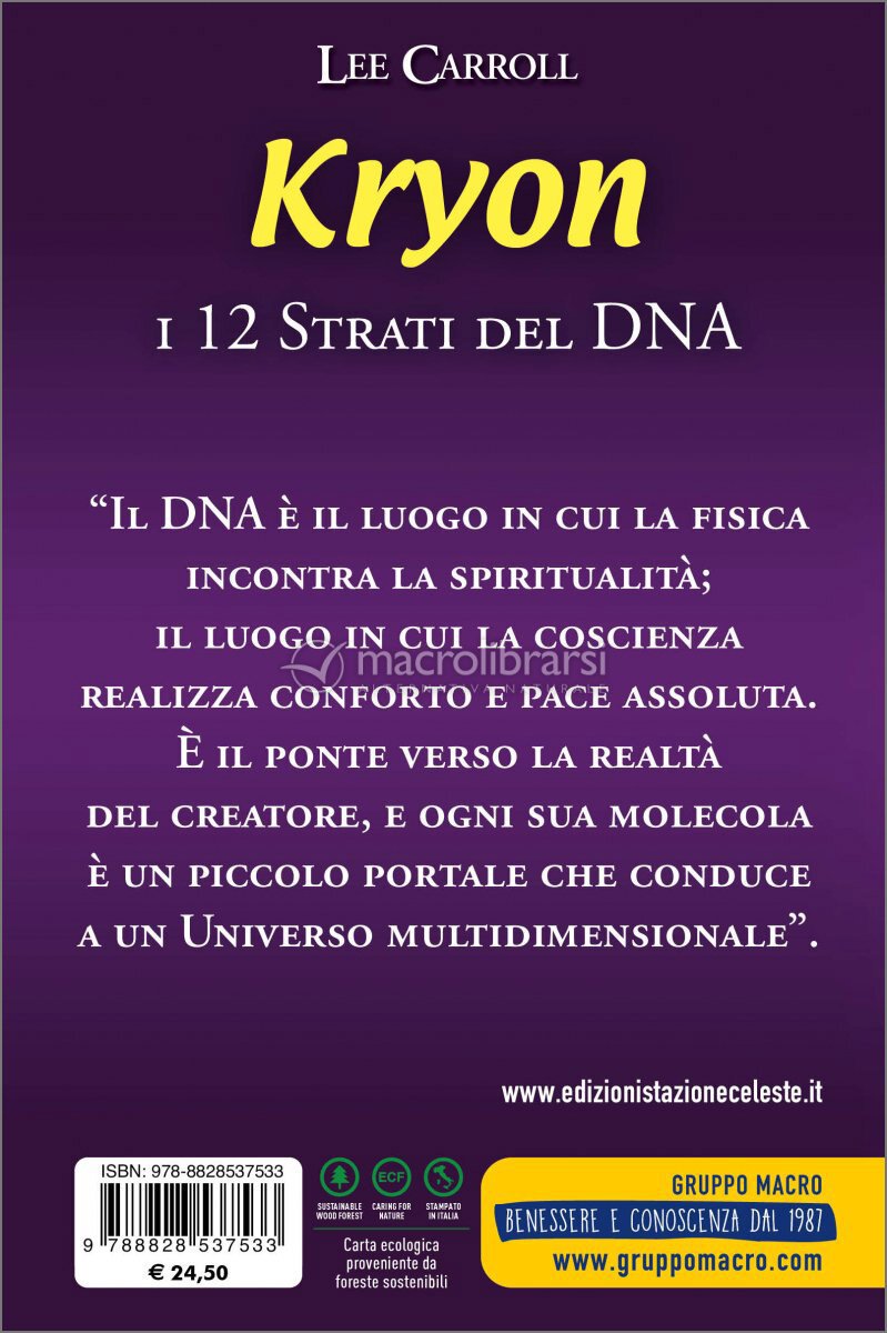 Kryon - I 12 Strati del DNA - LIBRO di Lee Carroll