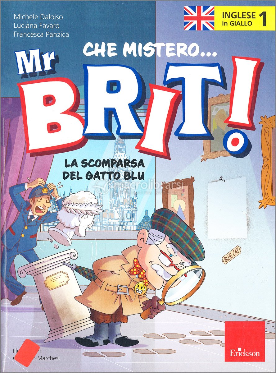 L'inglese in giallo - Che mistero Mr.Brit! — Libro di Michele Daloiso