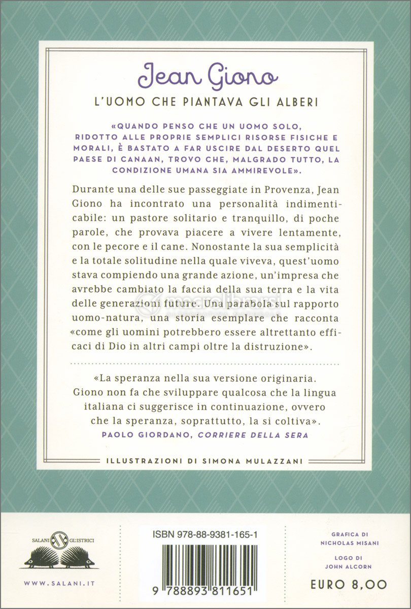 L'Uomo che Piantava gli Alberi — Libro di Jean Giono