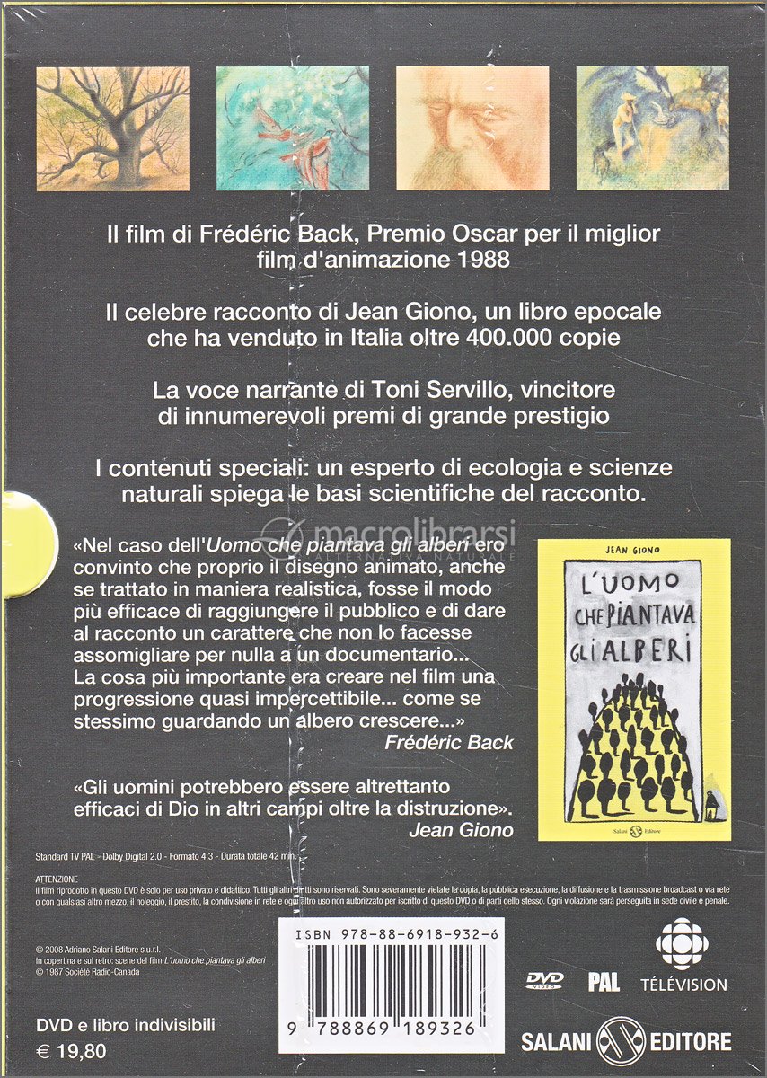 L'uomo che Piantava gli Alberi — DVD