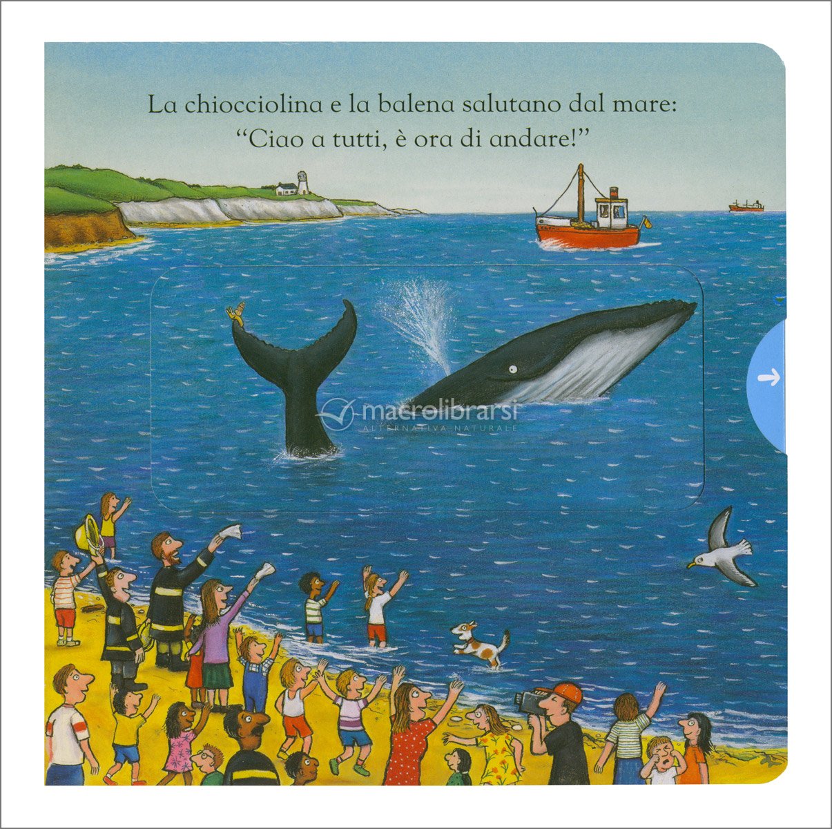 La Chiocciolina e la Balena - Tira, Muovi, Scopri! — Libro di