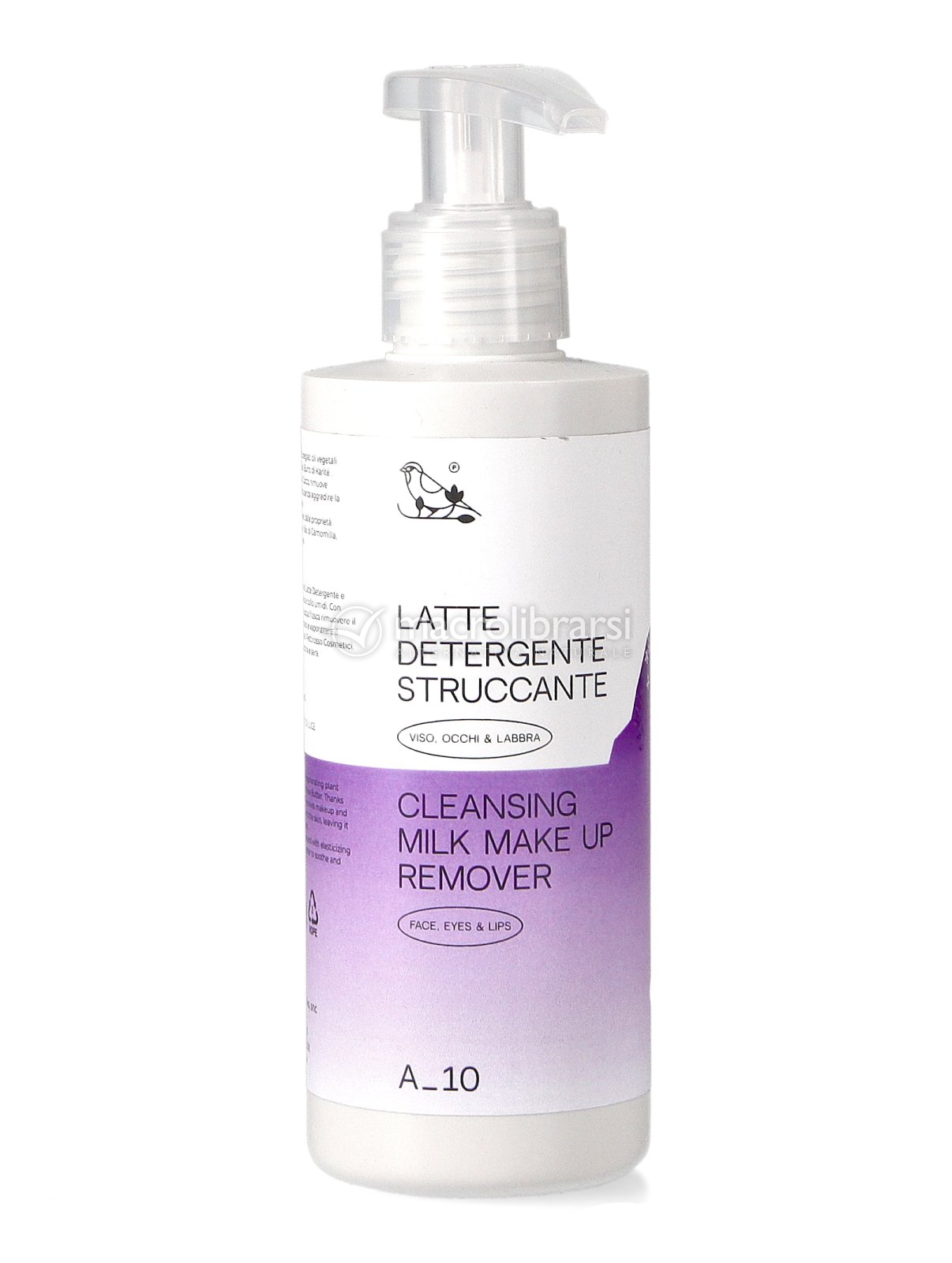 Latte Detergente Struccante Viso/Occhi/Labbra - Fior di Gelsomino di Il  Pettirosso 