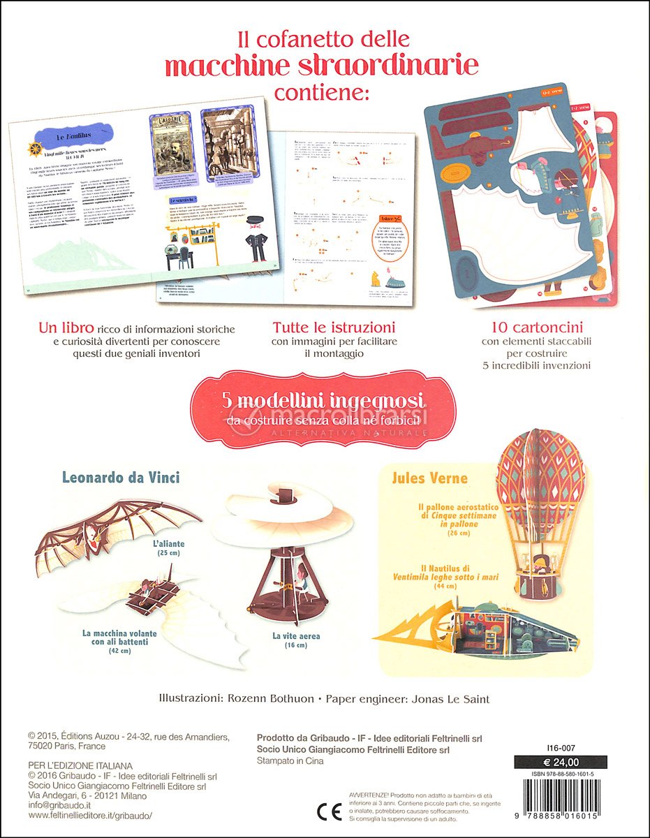 Le Invenzioni Di Leonardo Da Vinci Libro