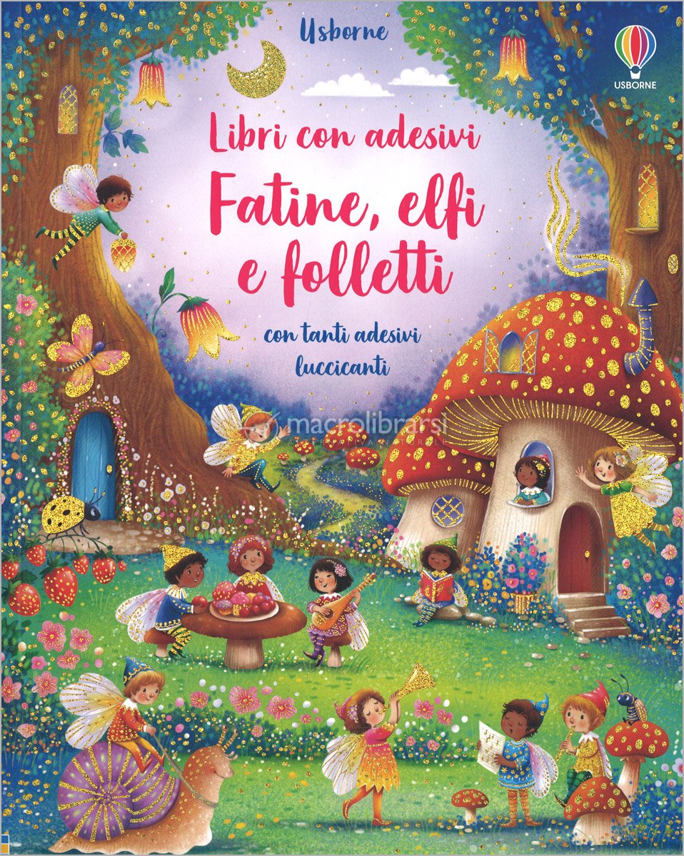 Libri con Adesivi - Fatine, Elfi e Folletti — Libro di Fiona Watt