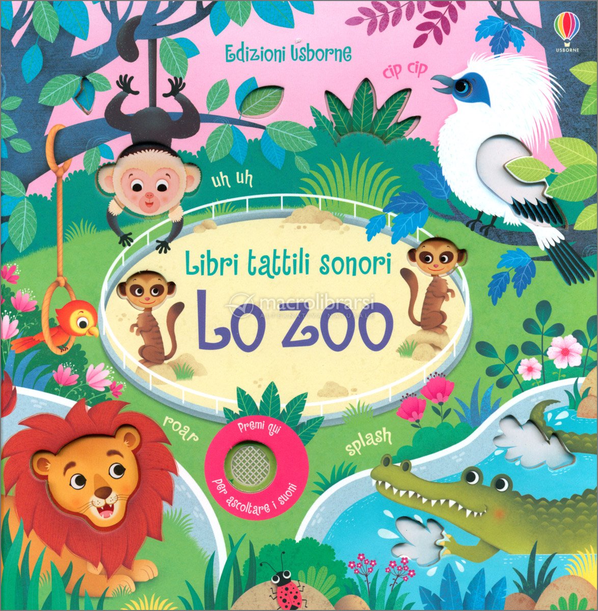 Libri Tattili Sonori - Lo Zoo — Libro