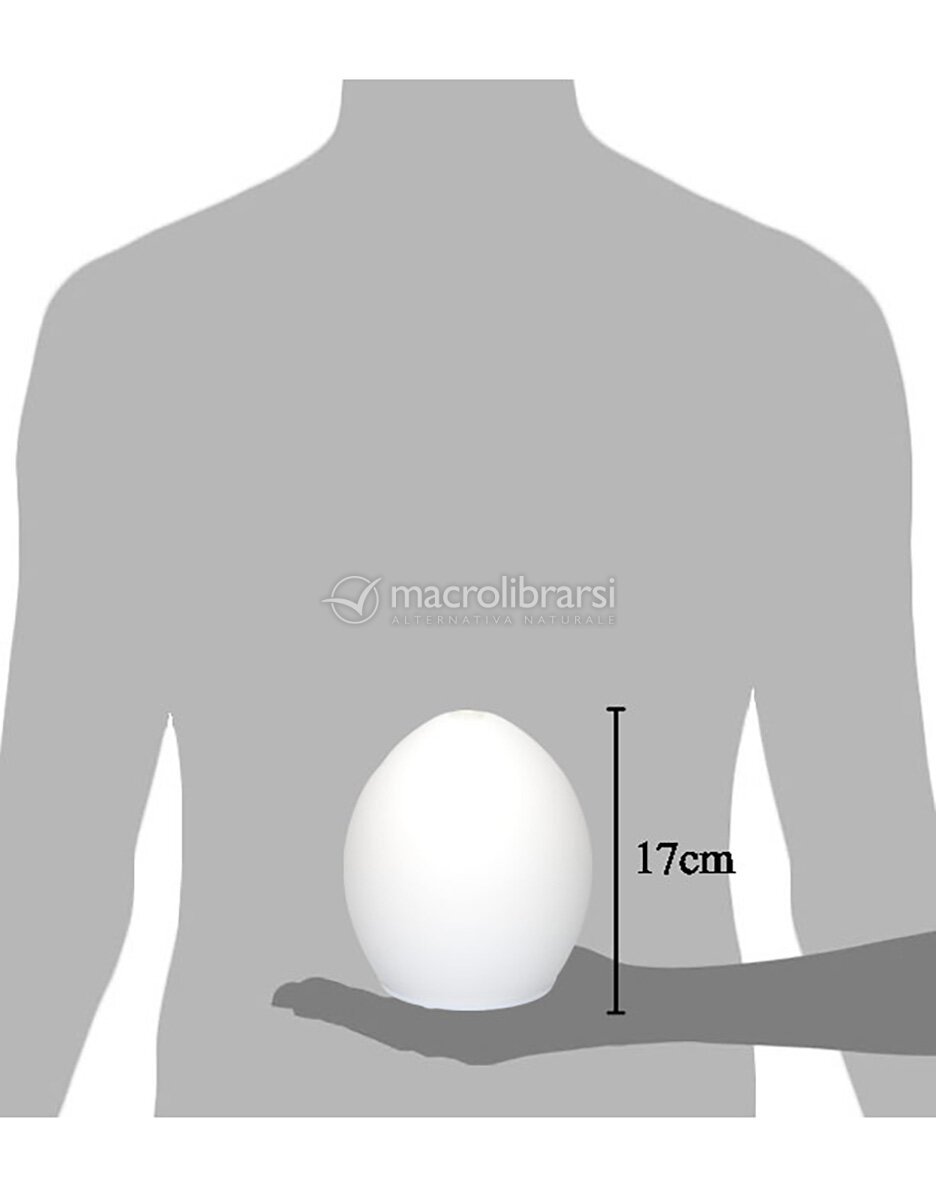 Diffusore Ultrasuoni in Vetro Opalino per Essenze ed Oli