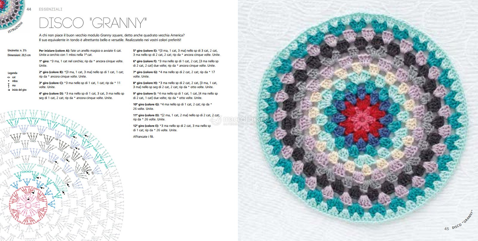 Mandala a Uncinetto — Libro di Haafner Linseen