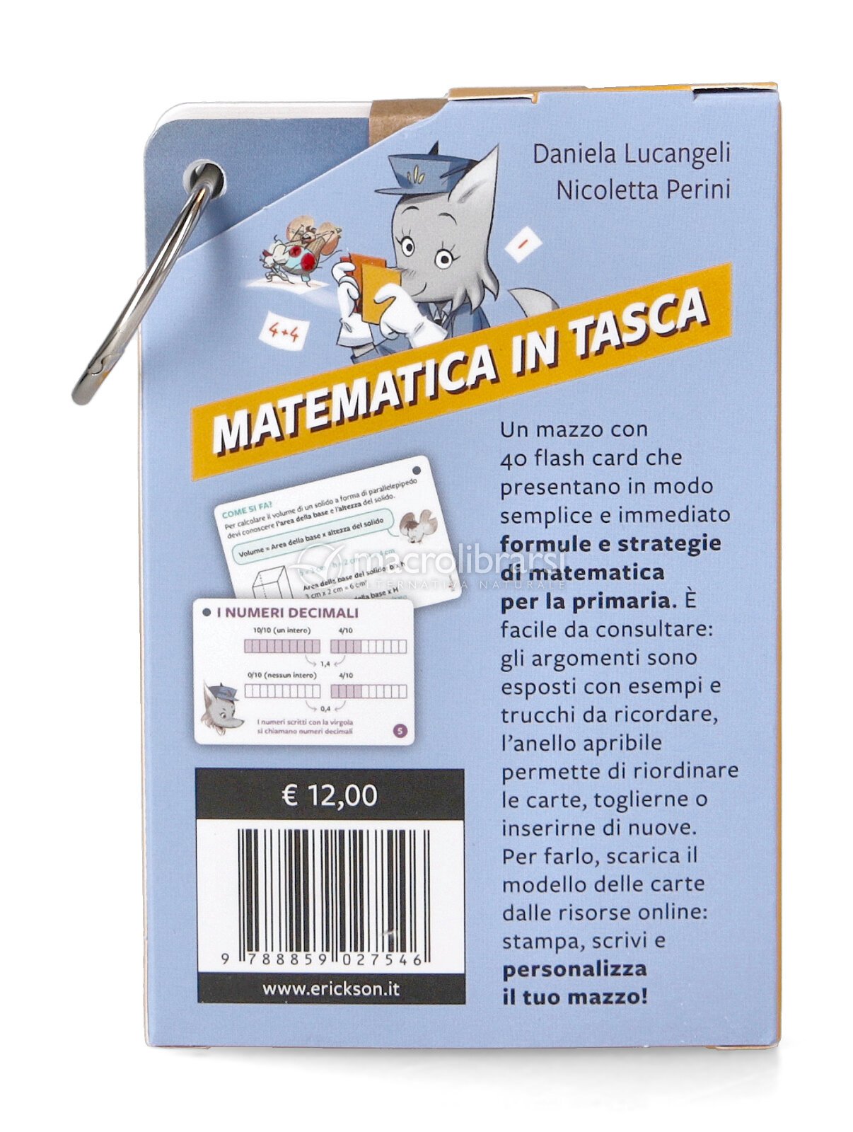 Matematica in tasca di Daniela Lucangeli - 9788859027546 in Insegnamento di  specifiche materie