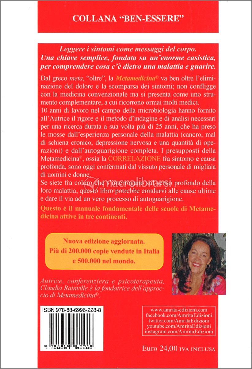 Metamedicina 2.0 - Ogni Sintomo è un Messaggio — Libro di Claudia Rainville