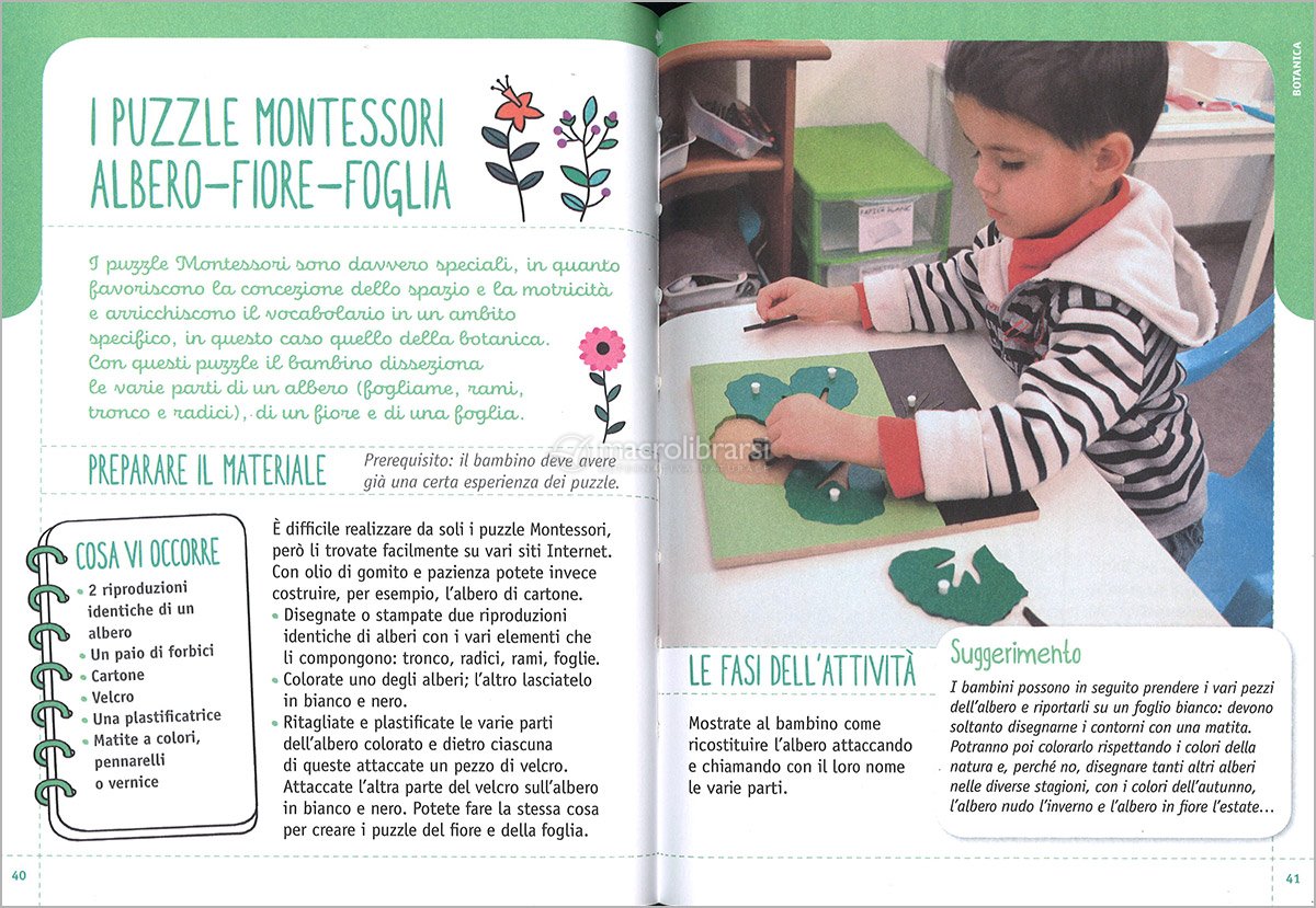 Metodo Montessori - Esploro la Natura — Libro di Delphine Gilles Cotte