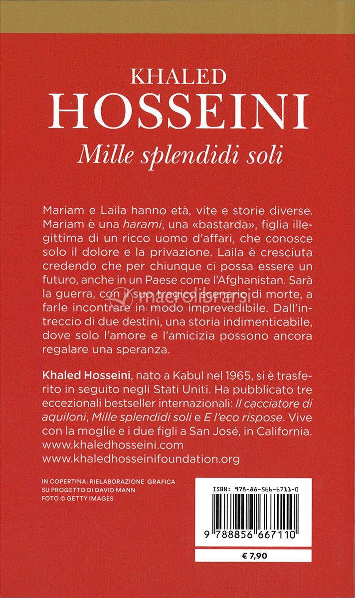 Mille Splendidi Soli - Pocket — Libro di Khaled Hosseini