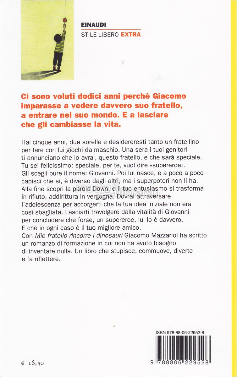 Riassunto Del Libro Mio Fratello Rincorre I Dinosauri